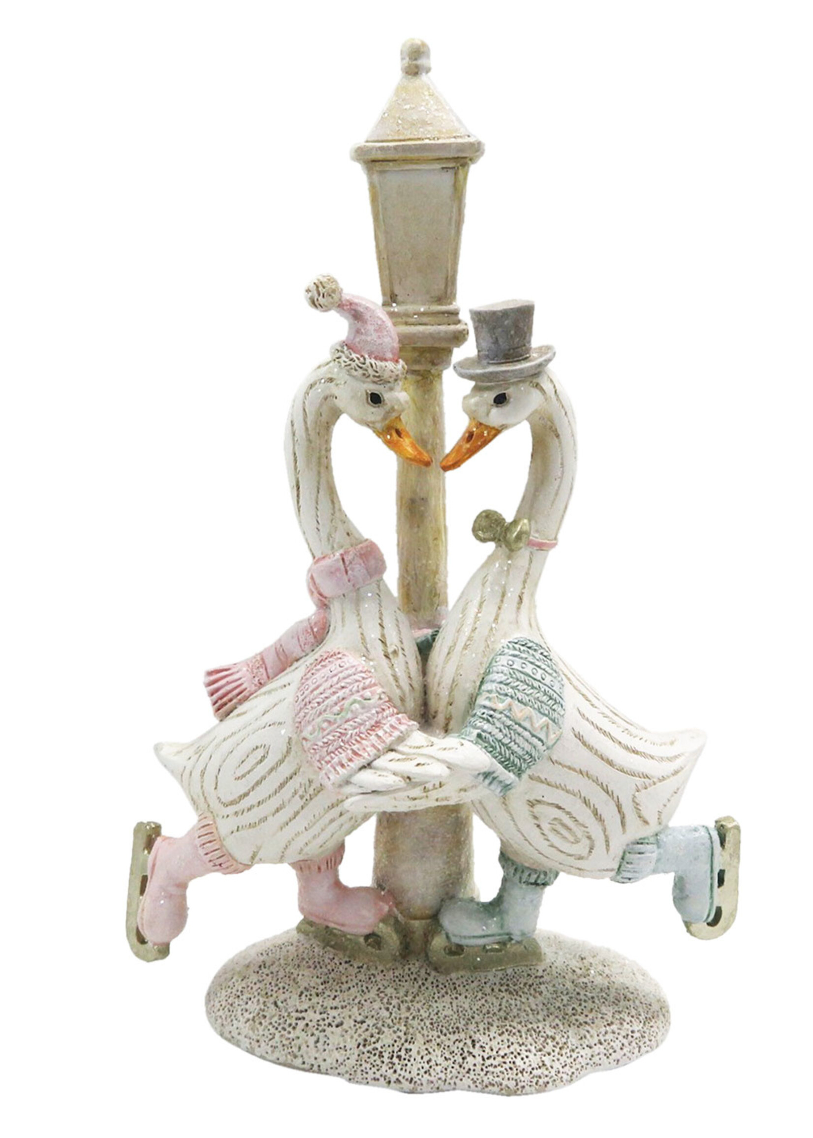 Clayre & Eef Décoration canards 14*8*21 cm 6PR2773