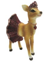 Clayre & Eef Decoratie hert 7*5*9 cm 6PR2796