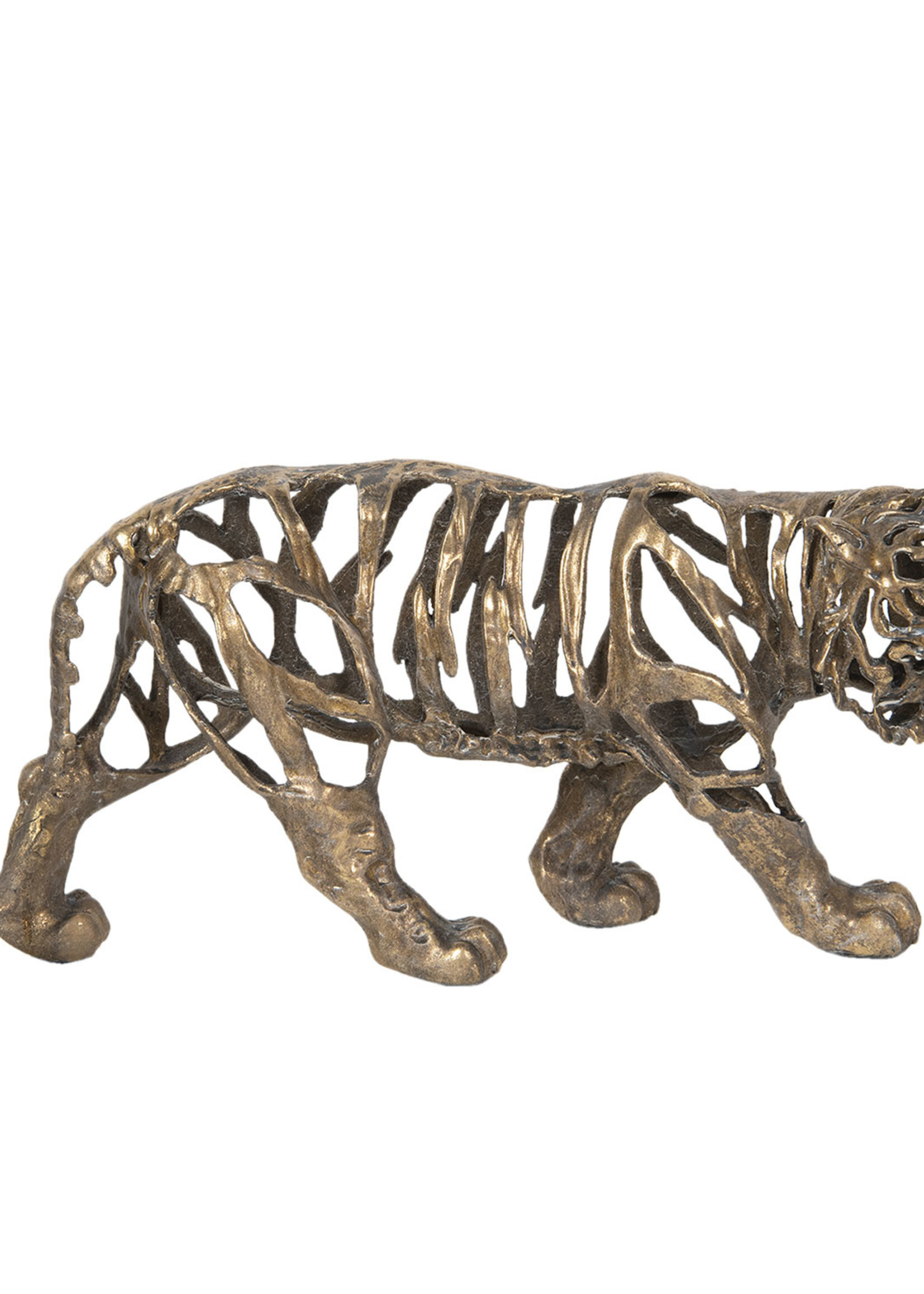 Clayre & Eef Décoration tigre 45*15*19 cm 6PR2814