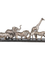 Clayre & Eef Décoration animaux sauvages 51*10*22 cm 6PR2819