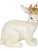 Clayre & Eef Décoration lapin 12*7*11 cm 6PR2840