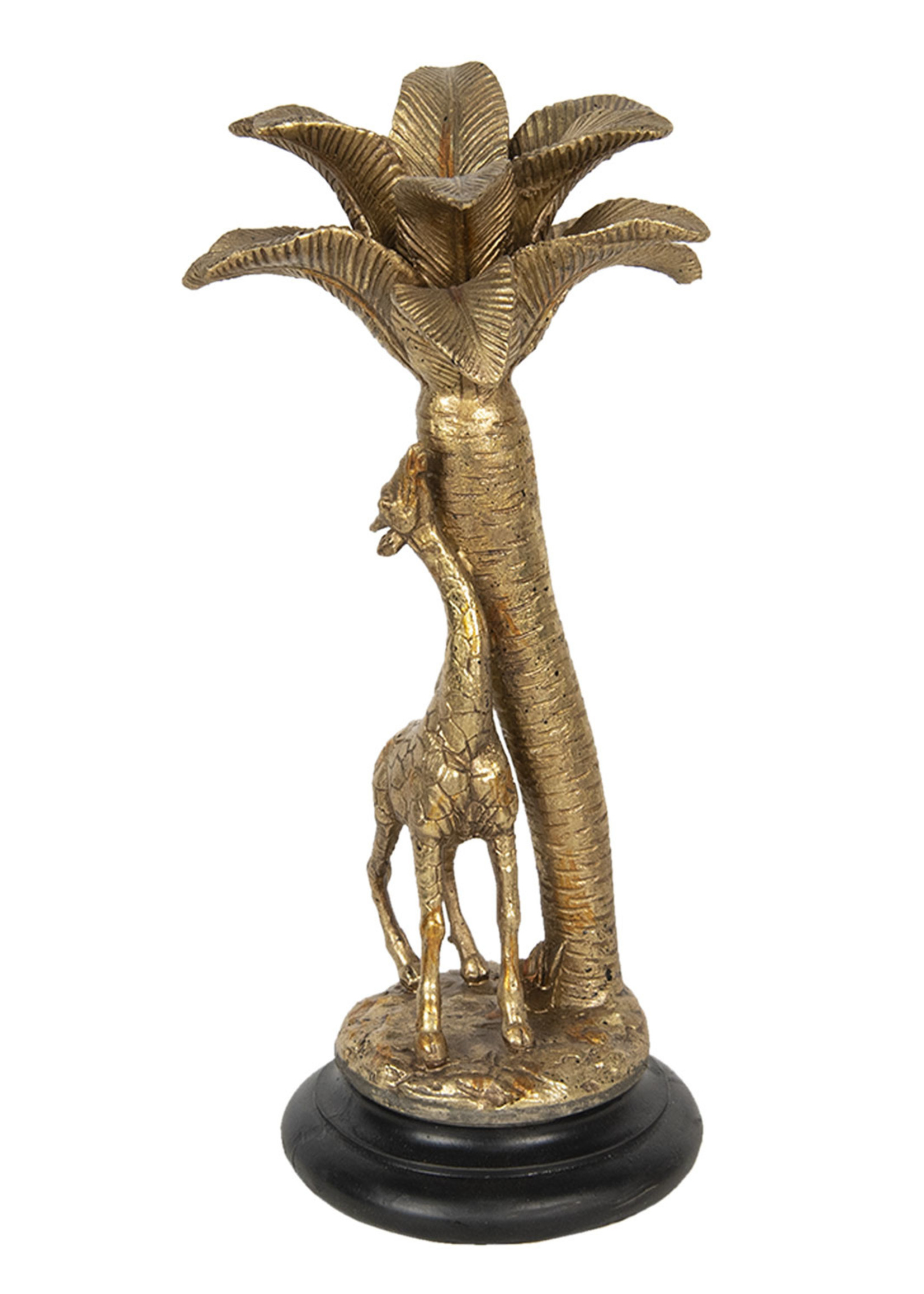 Clayre & Eef Bougeoir girafe Ø 14*34 cm 6PR2844