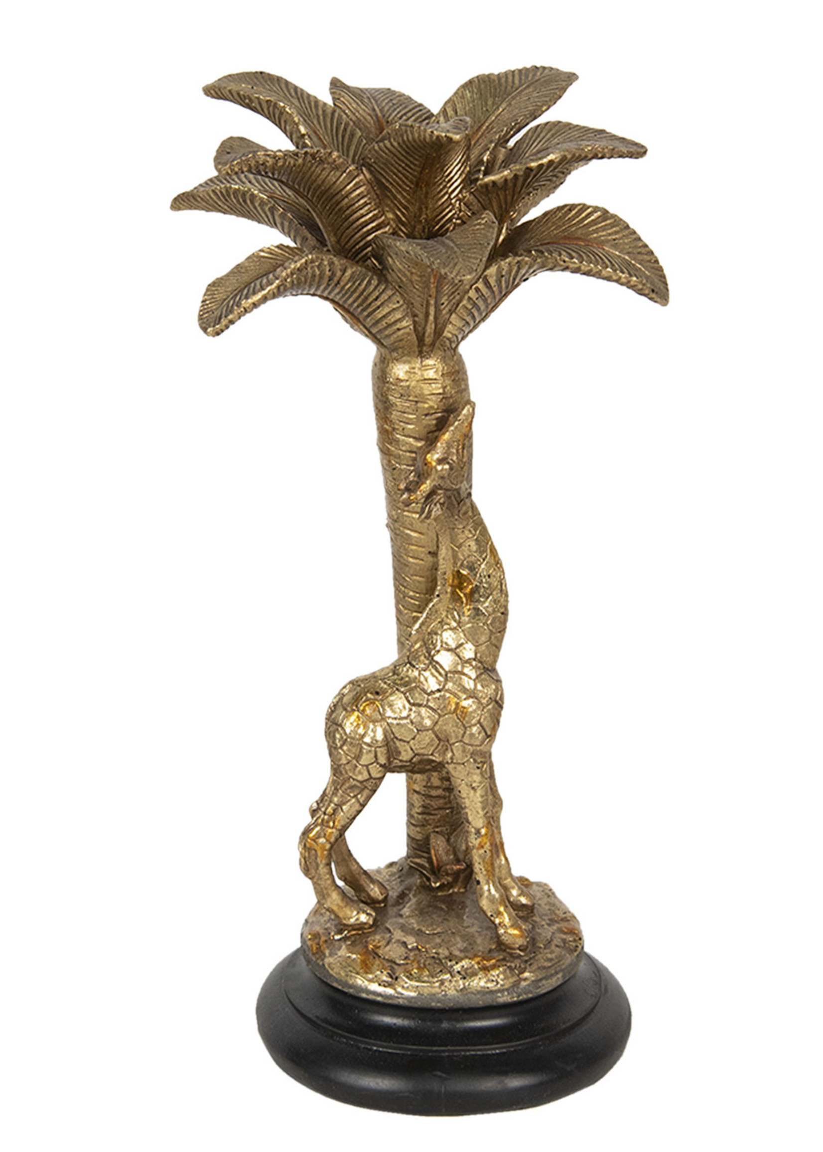 Clayre & Eef Bougeoir girafe Ø 14*34 cm 6PR2844