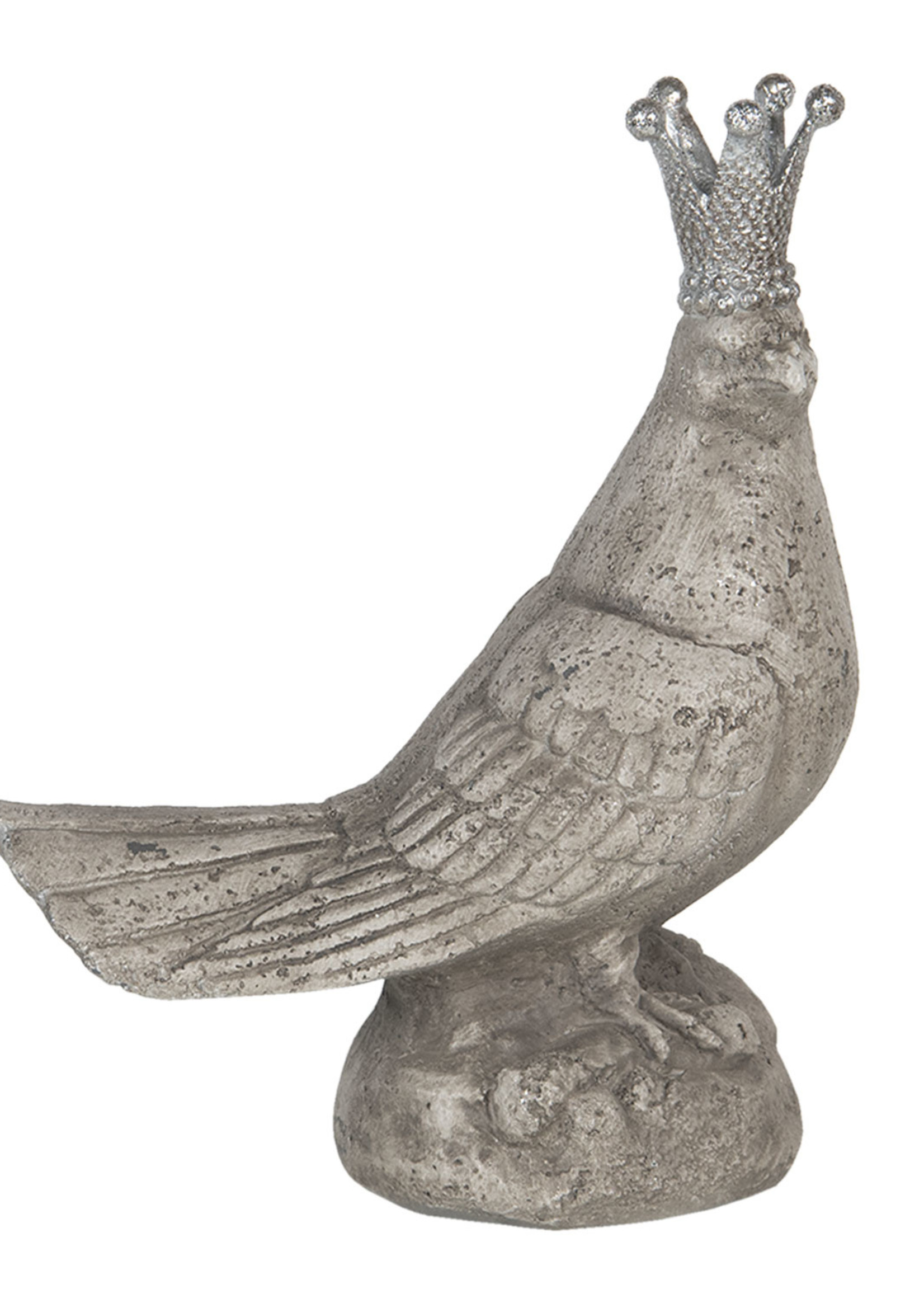 Clayre & Eef Décoration oiseau 19*10*24 cm 6PR2868