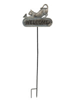 Clayre & Eef Déco à planter chat 28*3*100 cm 6PR2877