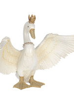 Clayre & Eef Decoratie zwaan 41*27*32 cm 6PR2886