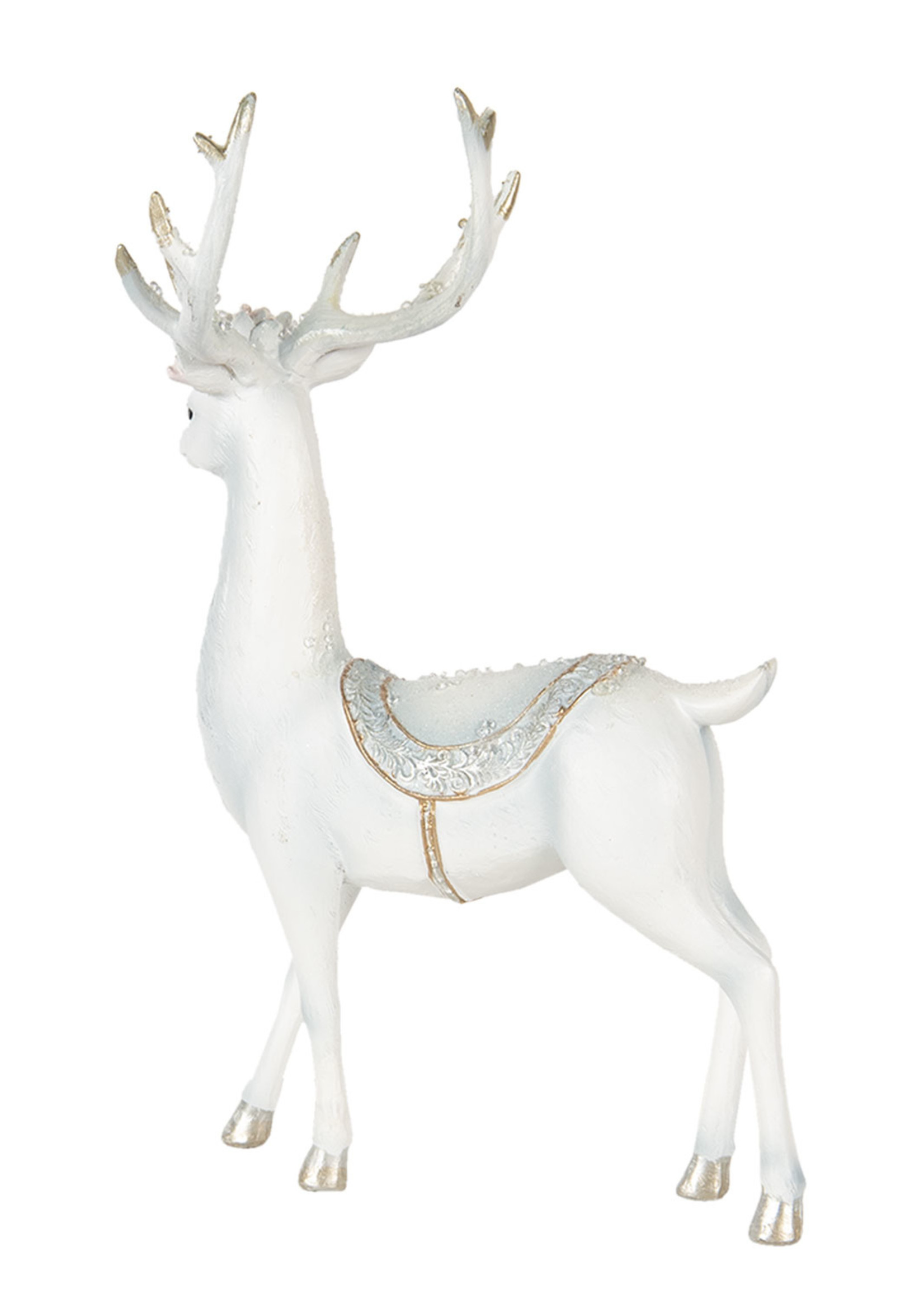 Clayre & Eef Decoratie hert 20*9*32 cm 6PR2891