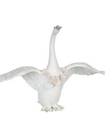 Clayre & Eef Decoratie zwaan 40*16*27 cm 6PR2892