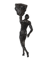 Clayre & Eef Décoration homme descalade 9*9*32 cm 6PR2903
