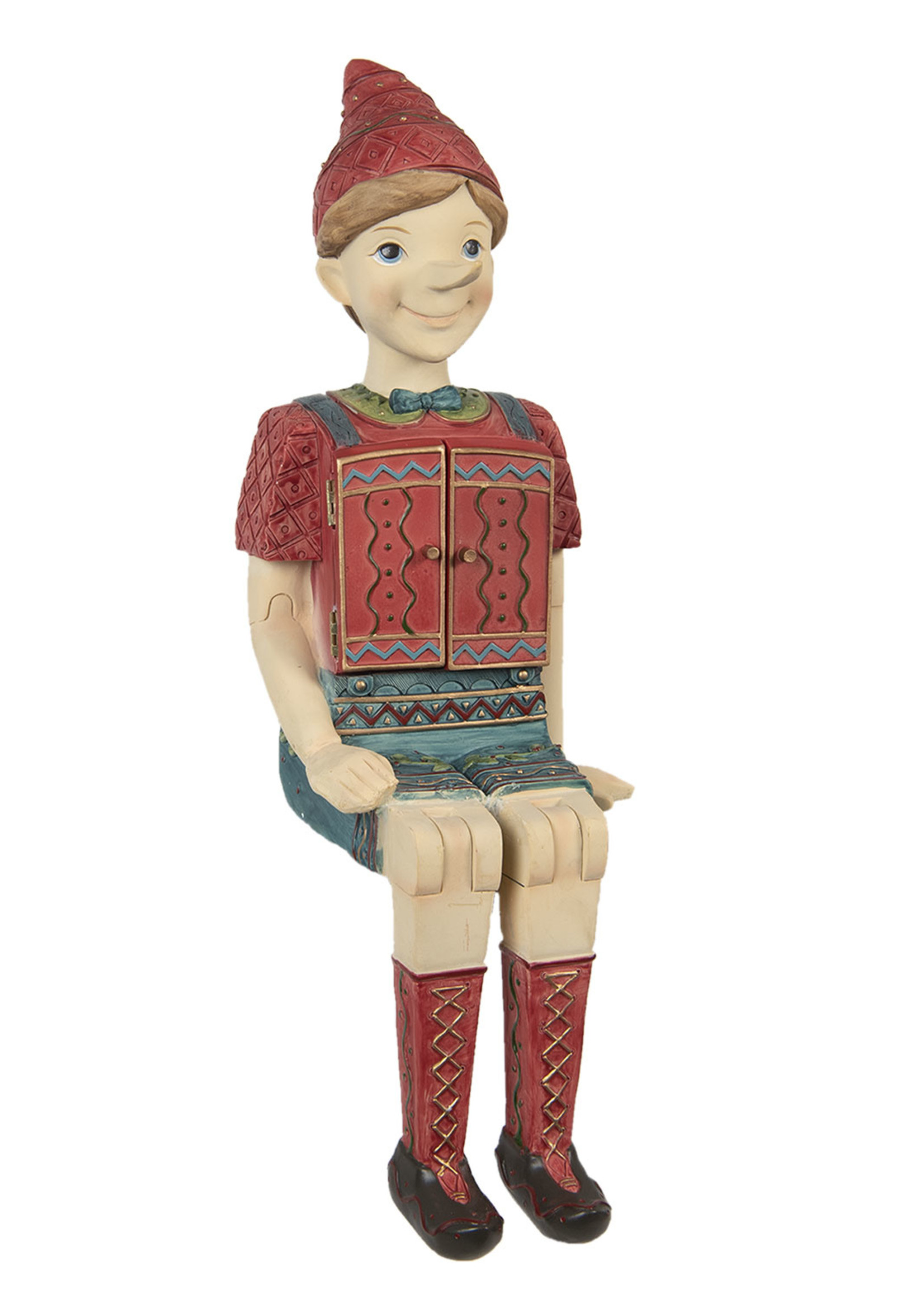 Clayre & Eef Pinocchio assis 19*18*46 cm 6PR2915
