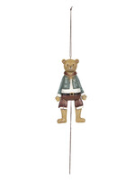Clayre & Eef Décoration ours pendentif 8*4*17 cm 6PR2918