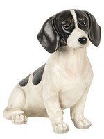 Clayre & Eef Décoration chien assis 37*17*32 cm 6PR2922