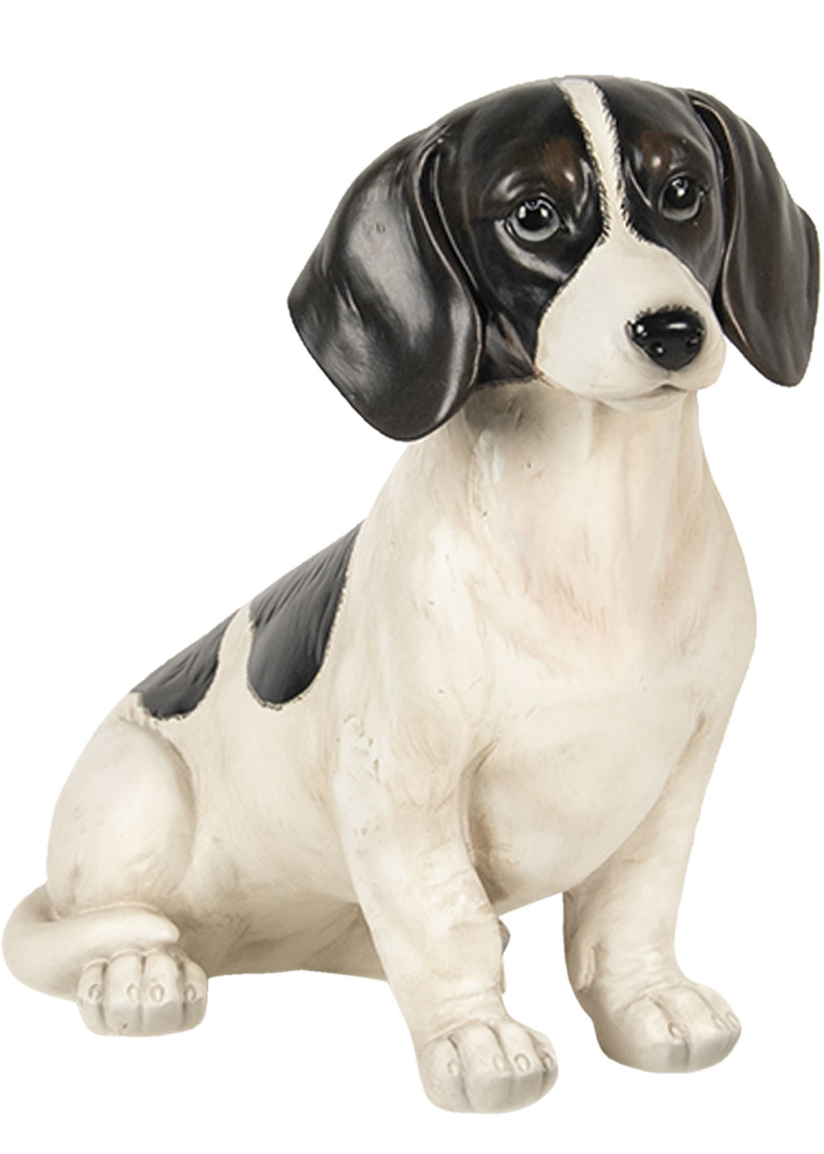 Clayre & Eef Décoration chien assis 37*17*32 cm 6PR2922