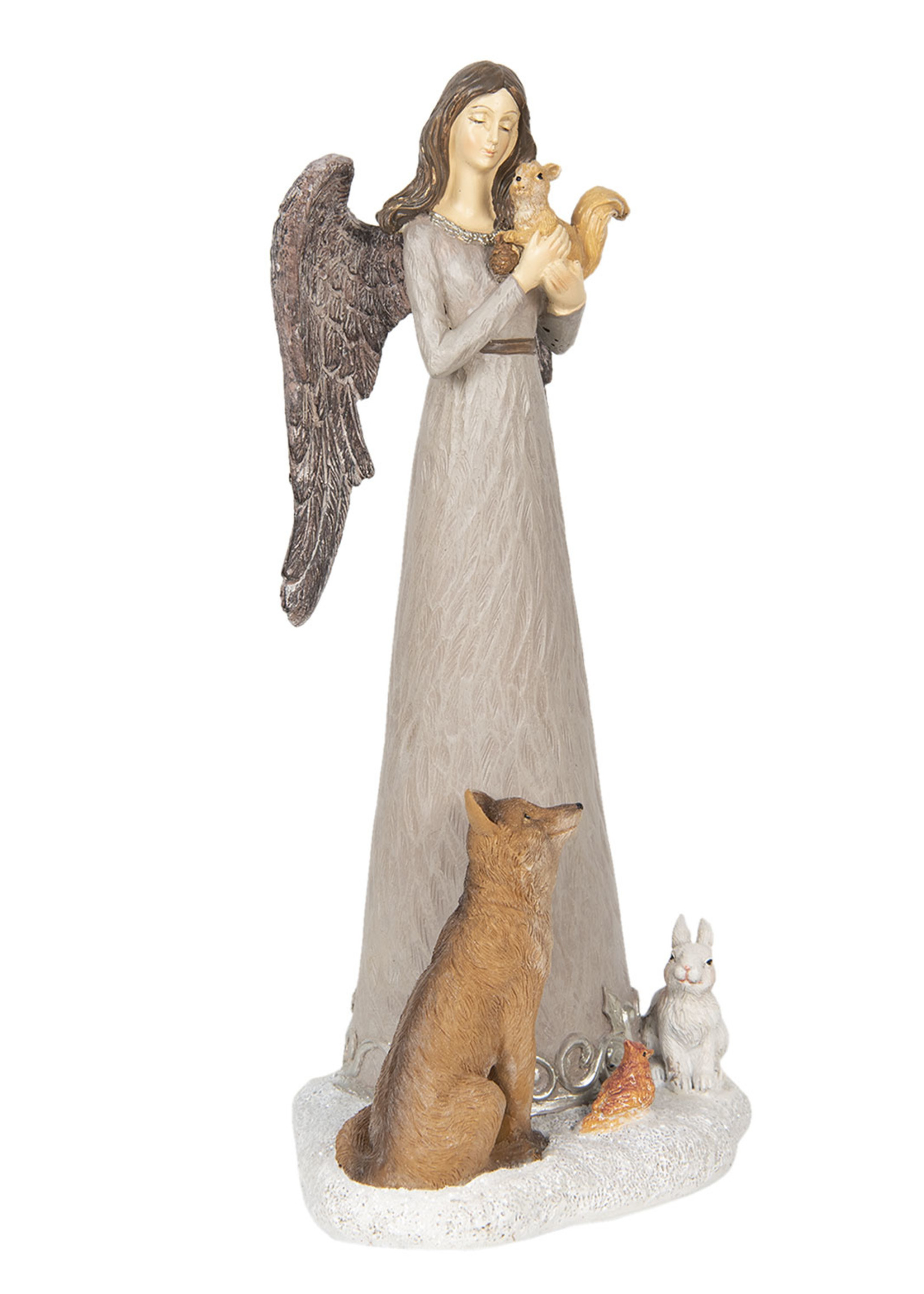 Clayre & Eef Décoration ange 15*12*30 cm 6PR2933