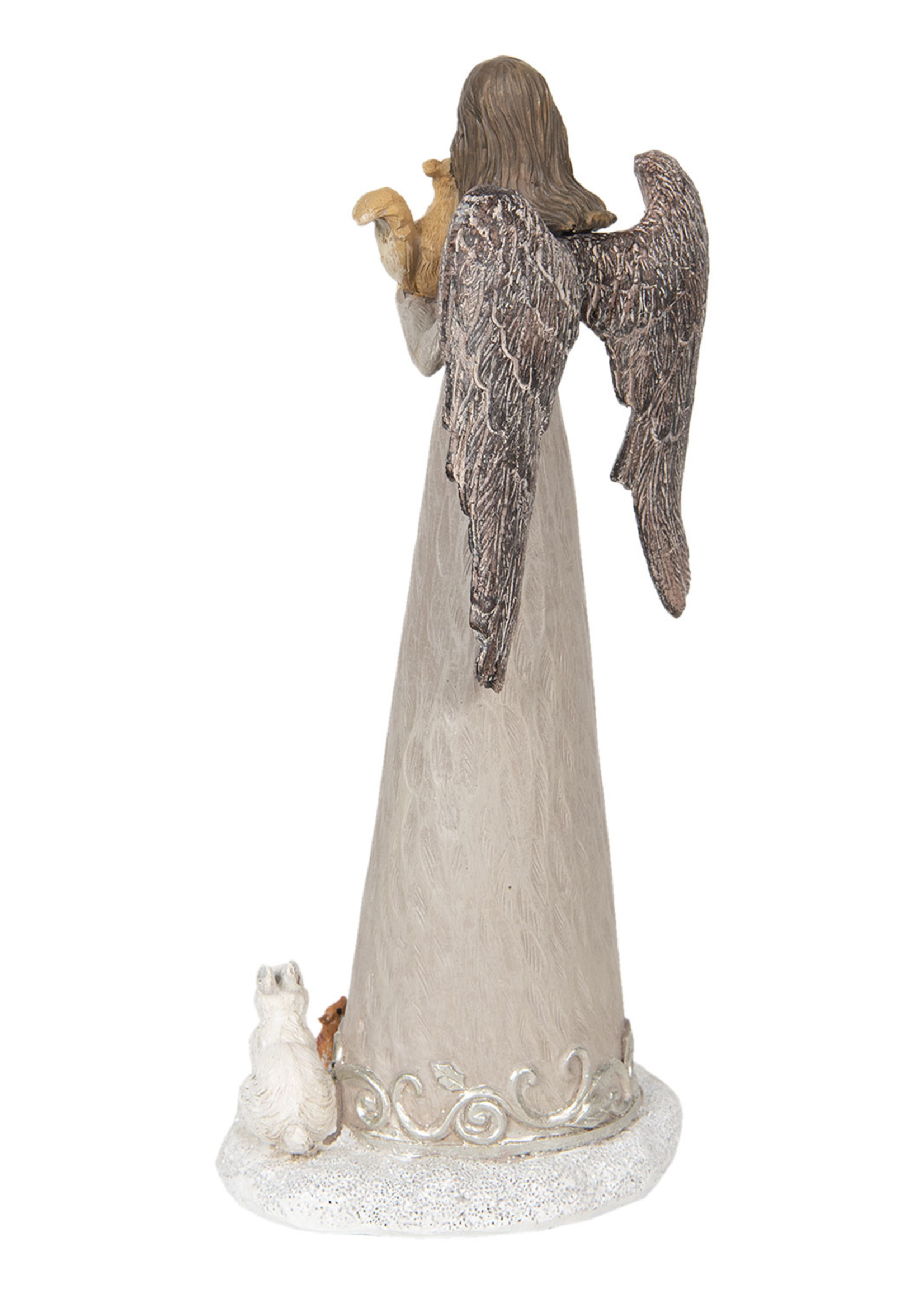 Clayre & Eef Decoratie engel 15*12*30 cm 6PR2933