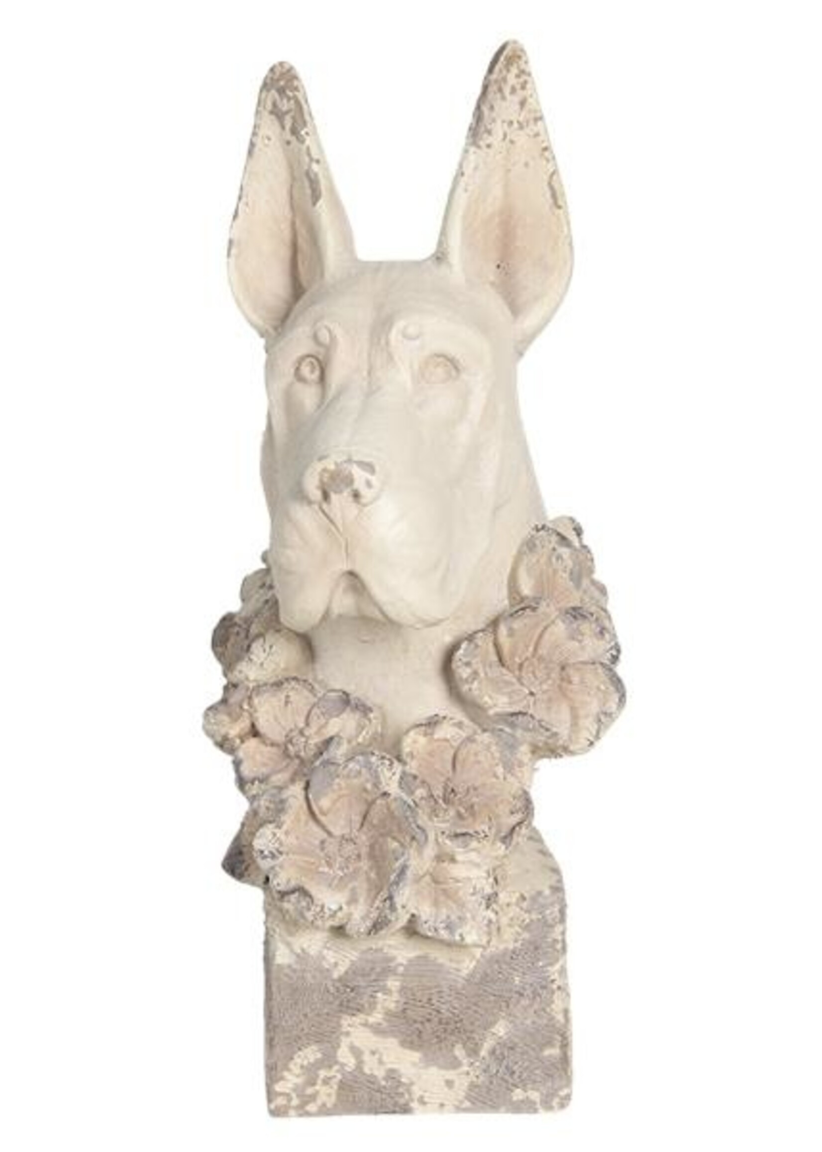 Clayre & Eef Décoration chien 22*28*55 cm 6PR2934