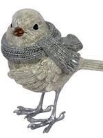 Clayre & Eef Decoratie vogel 12*9*11 cm 6PR2959