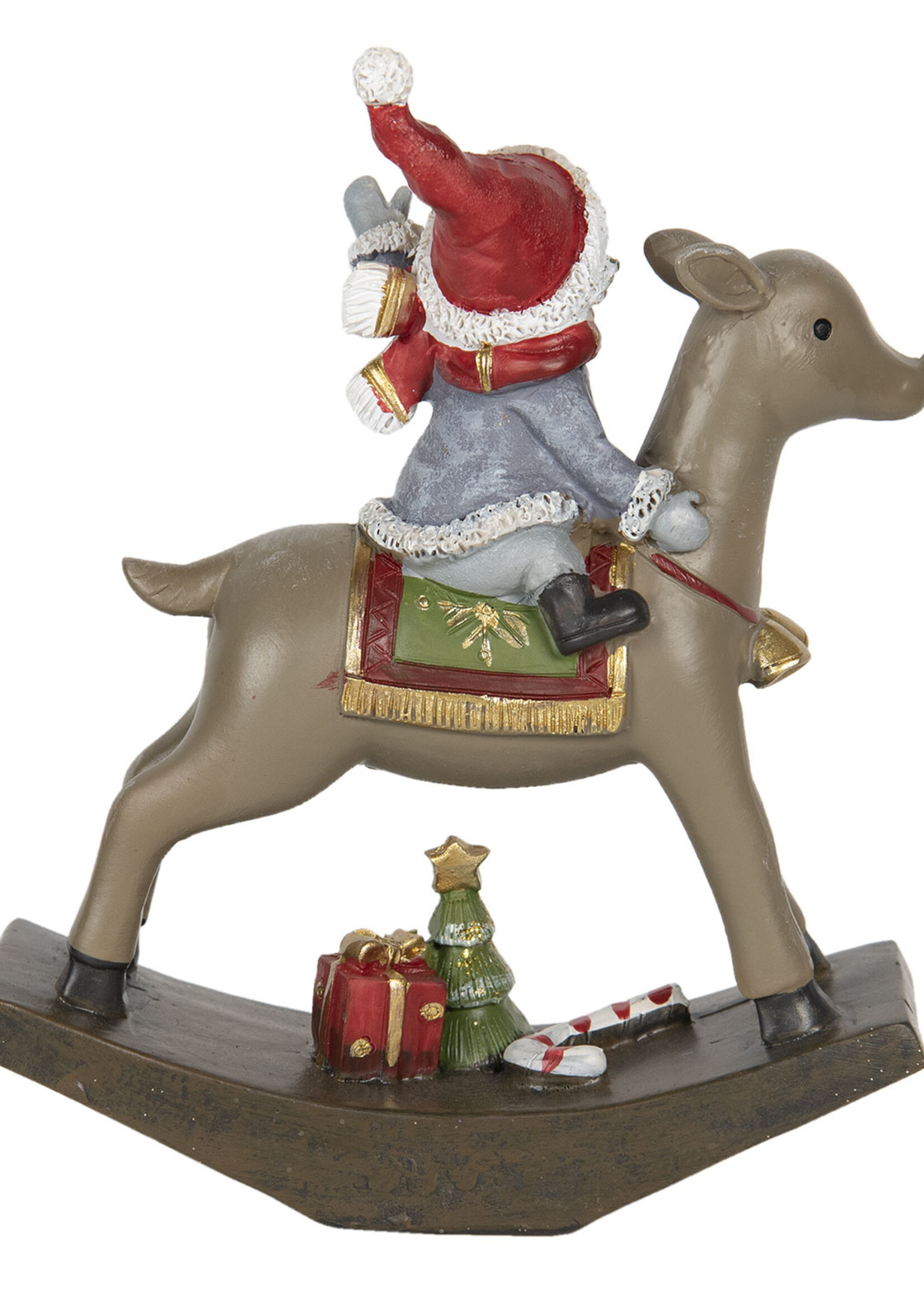 Clayre & Eef Décoration enfant sur cerf 16*5*19 cm 6PR2961