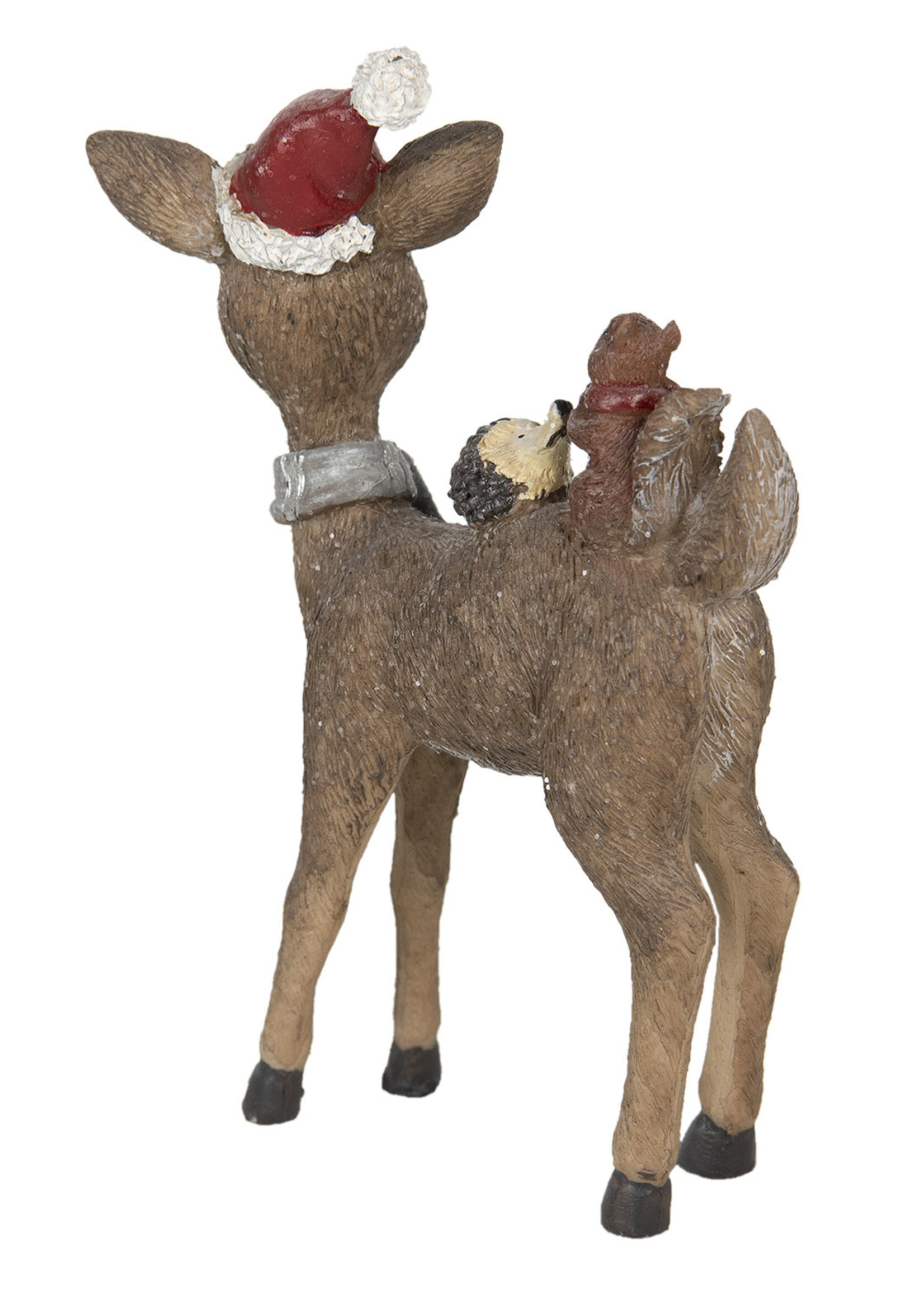 Clayre & Eef Décoration cerf 11*5*16 cm 6PR2963