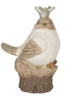 Clayre & Eef Décoration oiseau 14*9*19 cm 6PR2967