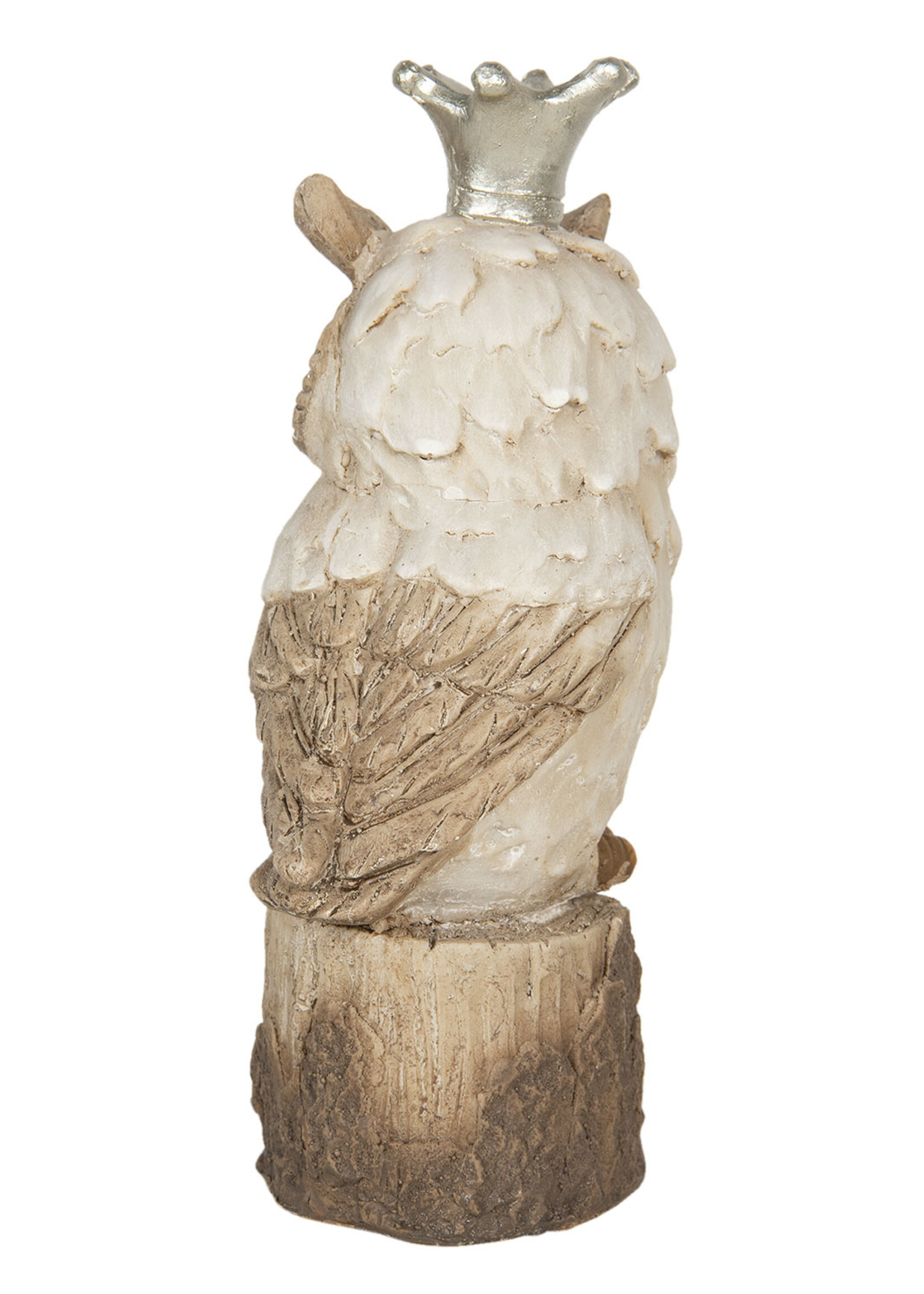 Clayre & Eef Décoration hibou 12*9*25 cm 6PR2968