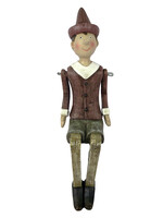 Clayre & Eef Pinocchio 6*10*20 cm 6PR2974