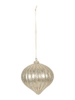 Clayre & Eef Kerstbal Ø 7*8 cm 6PR3020