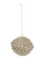 Clayre & Eef Kerstbal Ø 7*6 cm 6PR3024