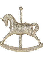 Clayre & Eef Décoration cheval à bascule pendentif 15*3*13 cm 6PR3026