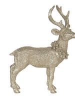 Clayre & Eef Decoratie hert 16*6*21 cm 6PR3027