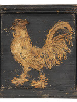 Clayre & Eef Wanddecoratie haan 50*3*50 cm 6PR3055