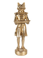 Clayre & Eef Decoratie vos 19*14*44 cm 6PR3074GO