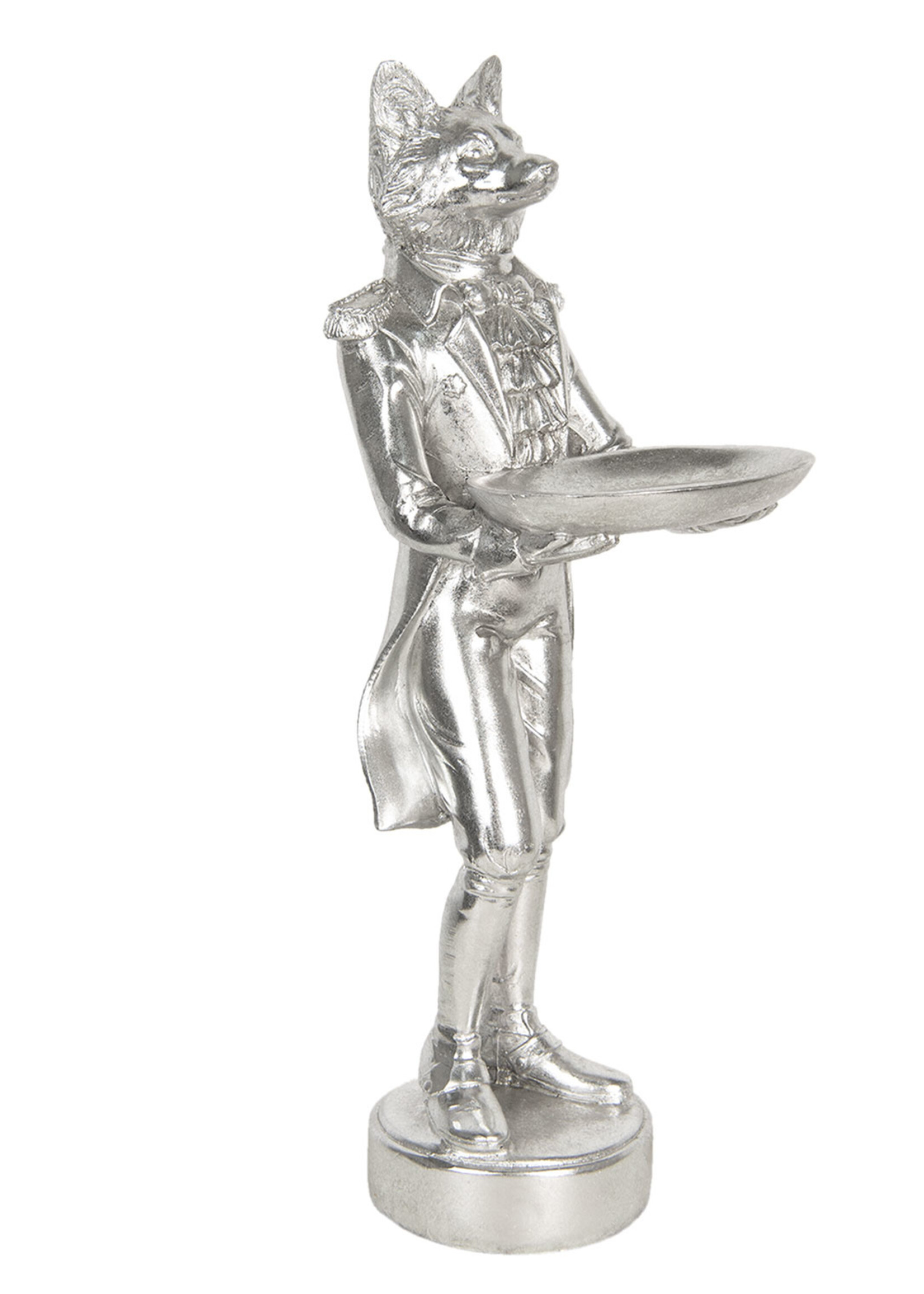 Clayre & Eef Décoration renard 19*14*44 cm 6PR3074ZI