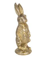 Clayre & Eef Decoratie konijn 4*4*11 cm 6PR3076GO