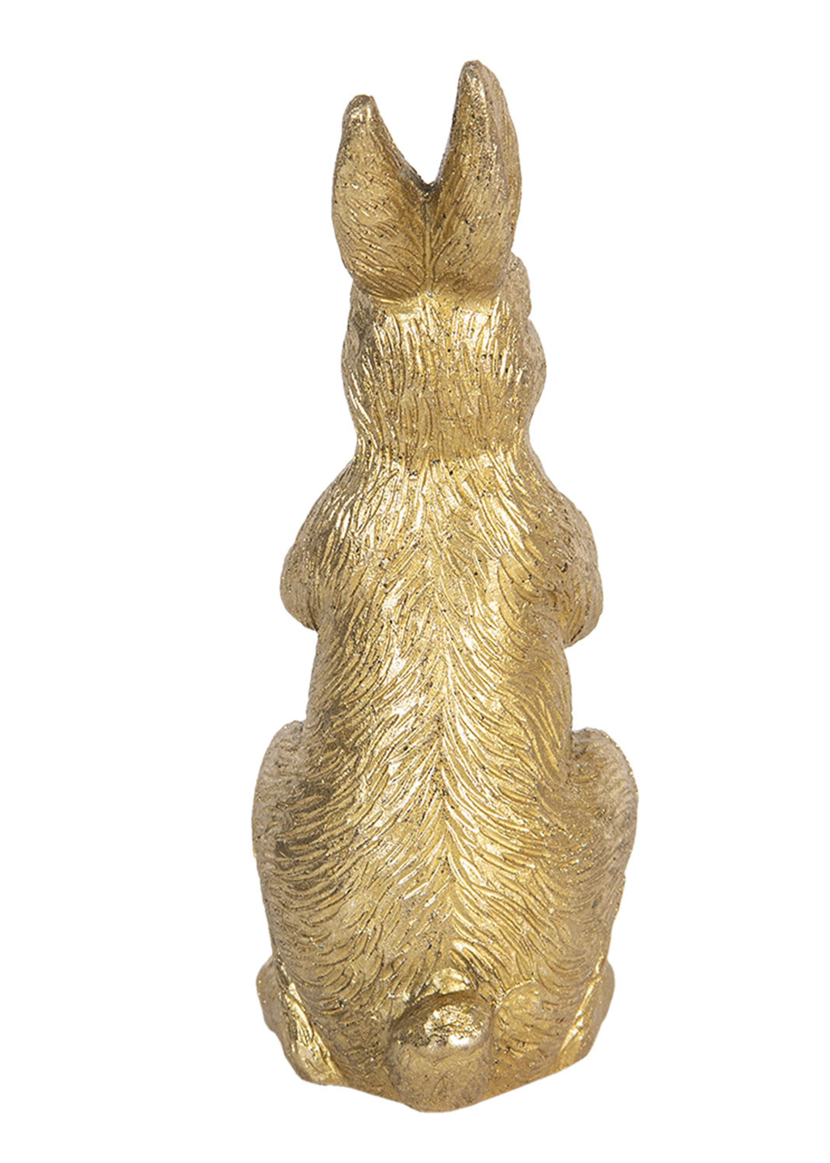 Clayre & Eef Decoratie konijn 10*6*17 cm 6PR3082GO