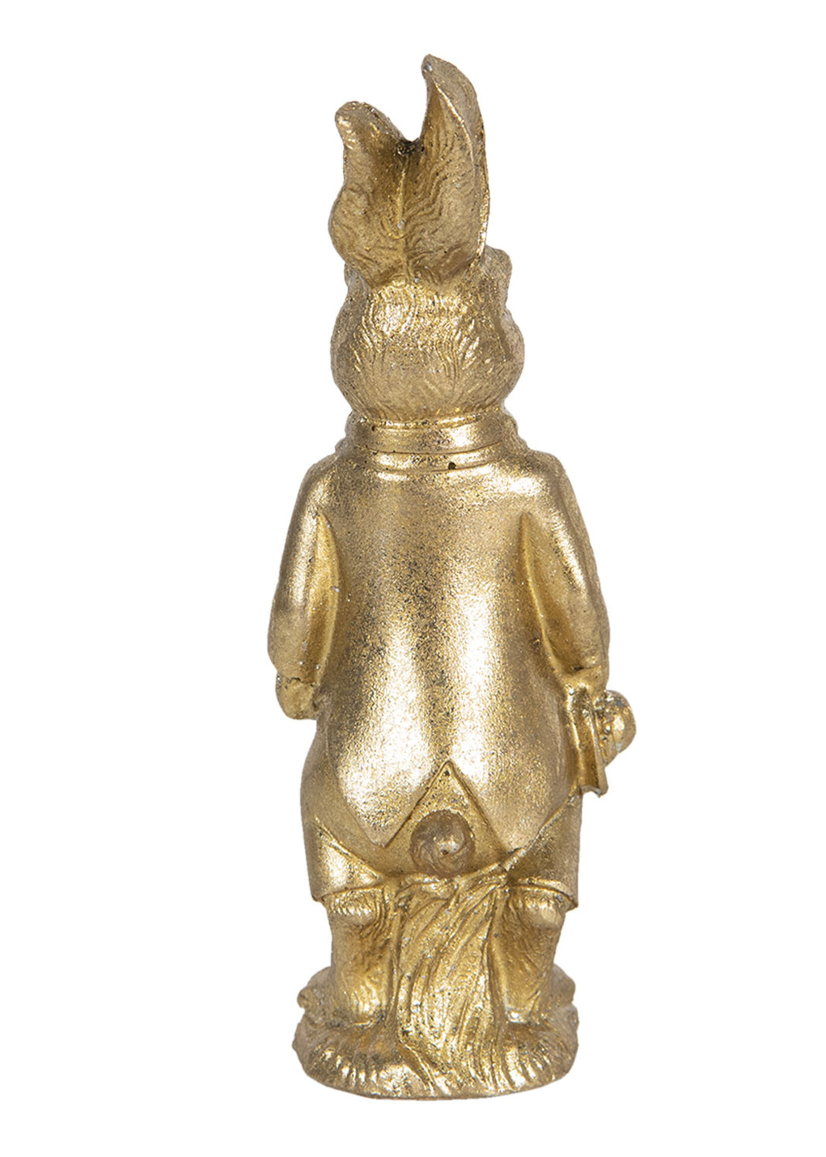 Clayre & Eef Décoration lapin 6*5*15 cm 6PR3084GO