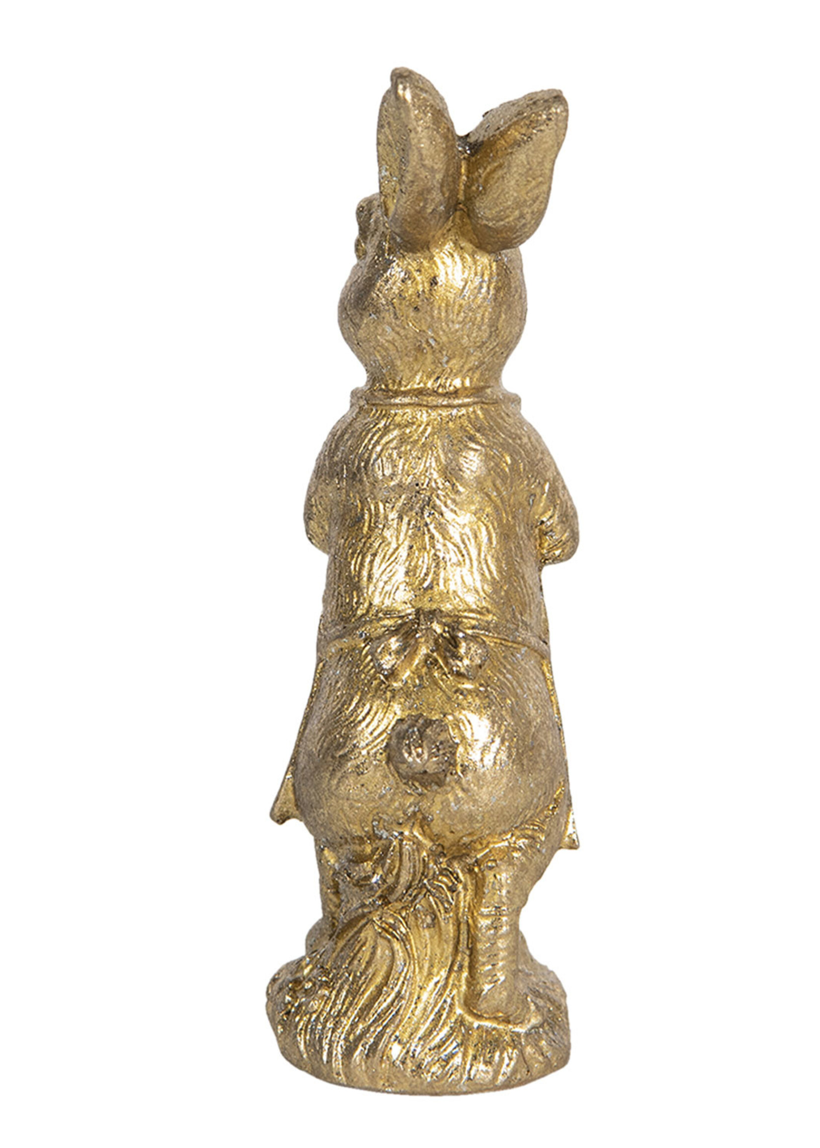 Clayre & Eef Décoration lapin 6*5*15 cm 6PR3085GO