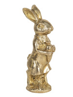 Clayre & Eef Décoration lapin 9*8*23 cm 6PR3087GO