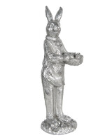 Clayre & Eef Décoration lapin 13*11*33 cm 6PR3092ZI