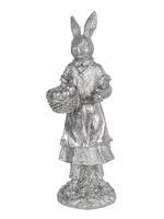 Clayre & Eef Décoration lapin 13*12*34 cm 6PR3093ZI