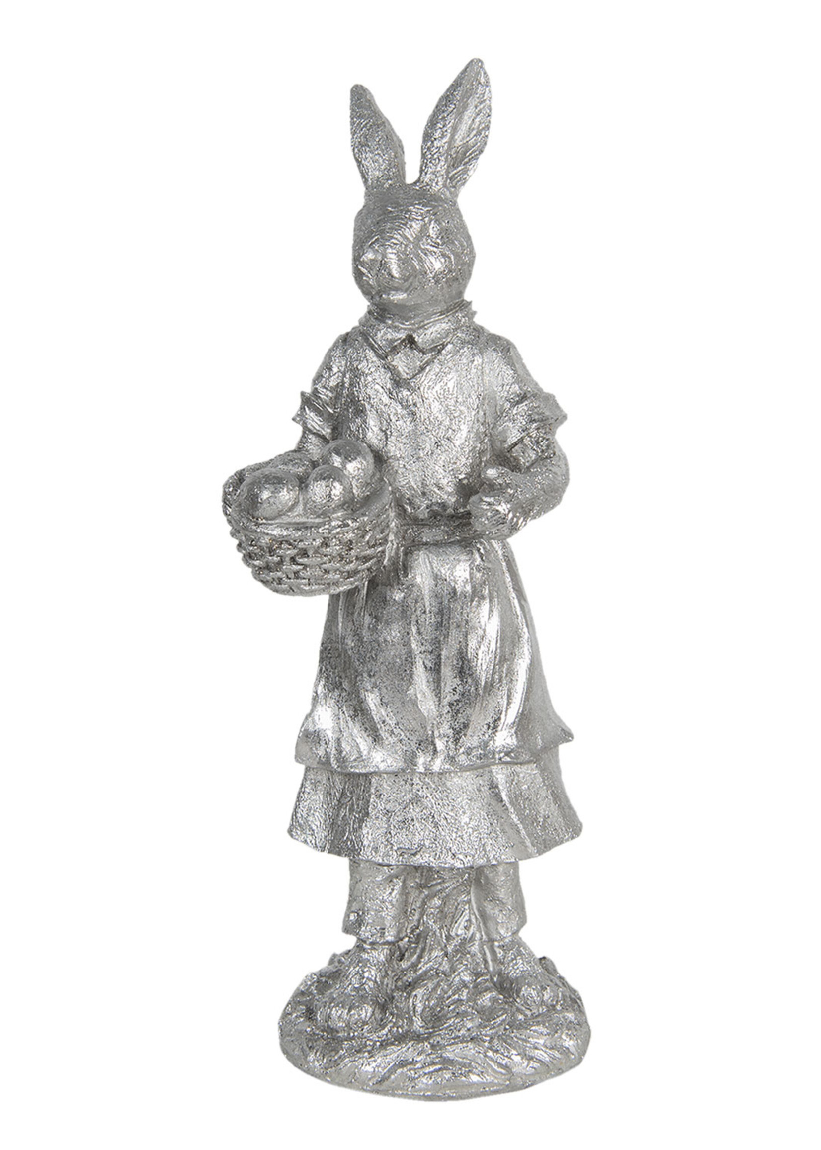 Clayre & Eef Decoratie konijn 13*12*34 cm 6PR3093ZI