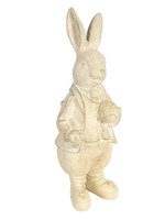 Clayre & Eef Decoratie konijn 12*11*22 cm 6PR3094W