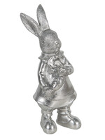 Clayre & Eef Décoration lapin 12*11*22 cm 6PR3095ZI