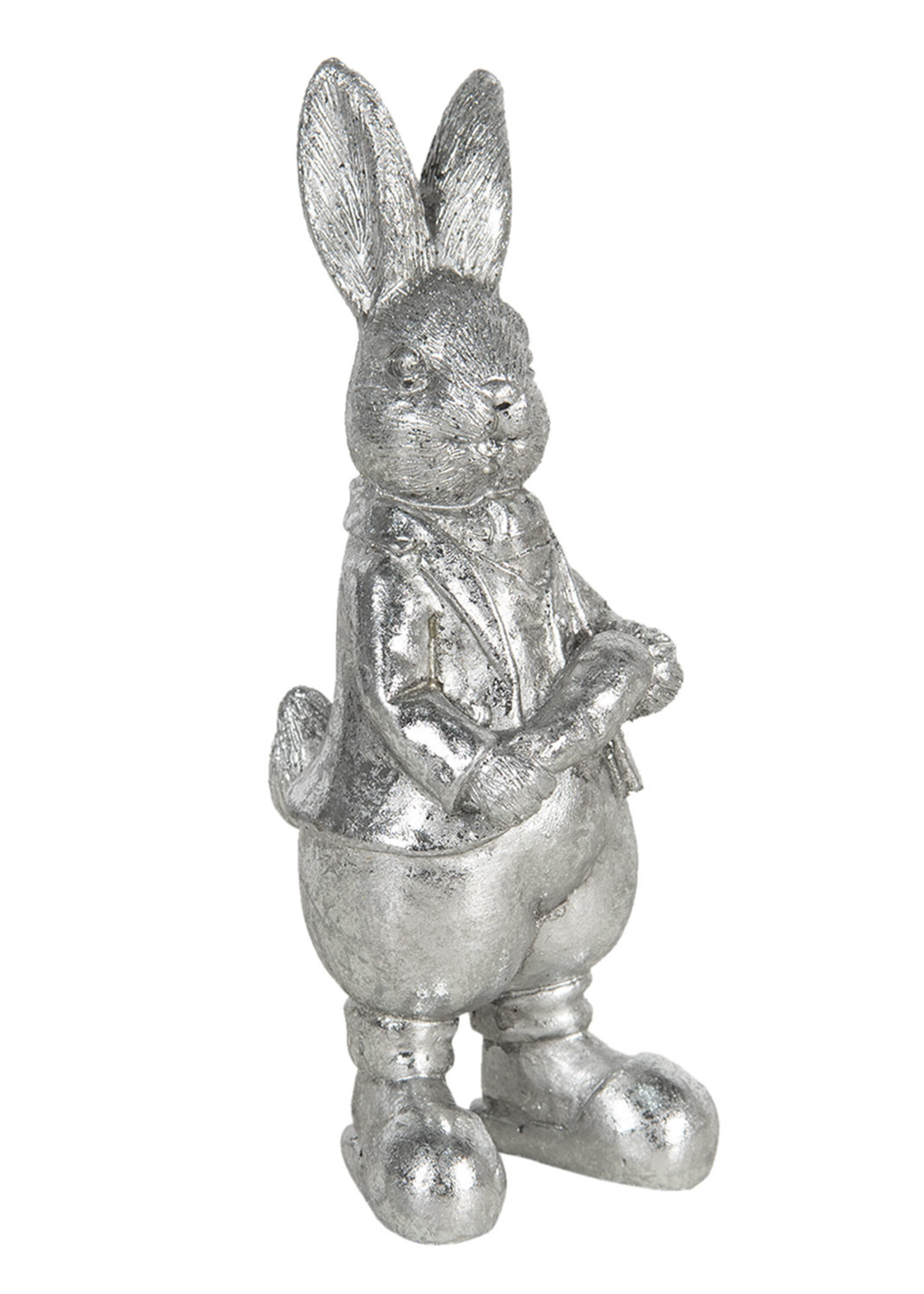 Clayre & Eef Decoratie konijn 6*6*13 cm 6PR3096ZI