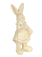 Clayre & Eef Decoratie konijn 6*6*13 cm 6PR3097W