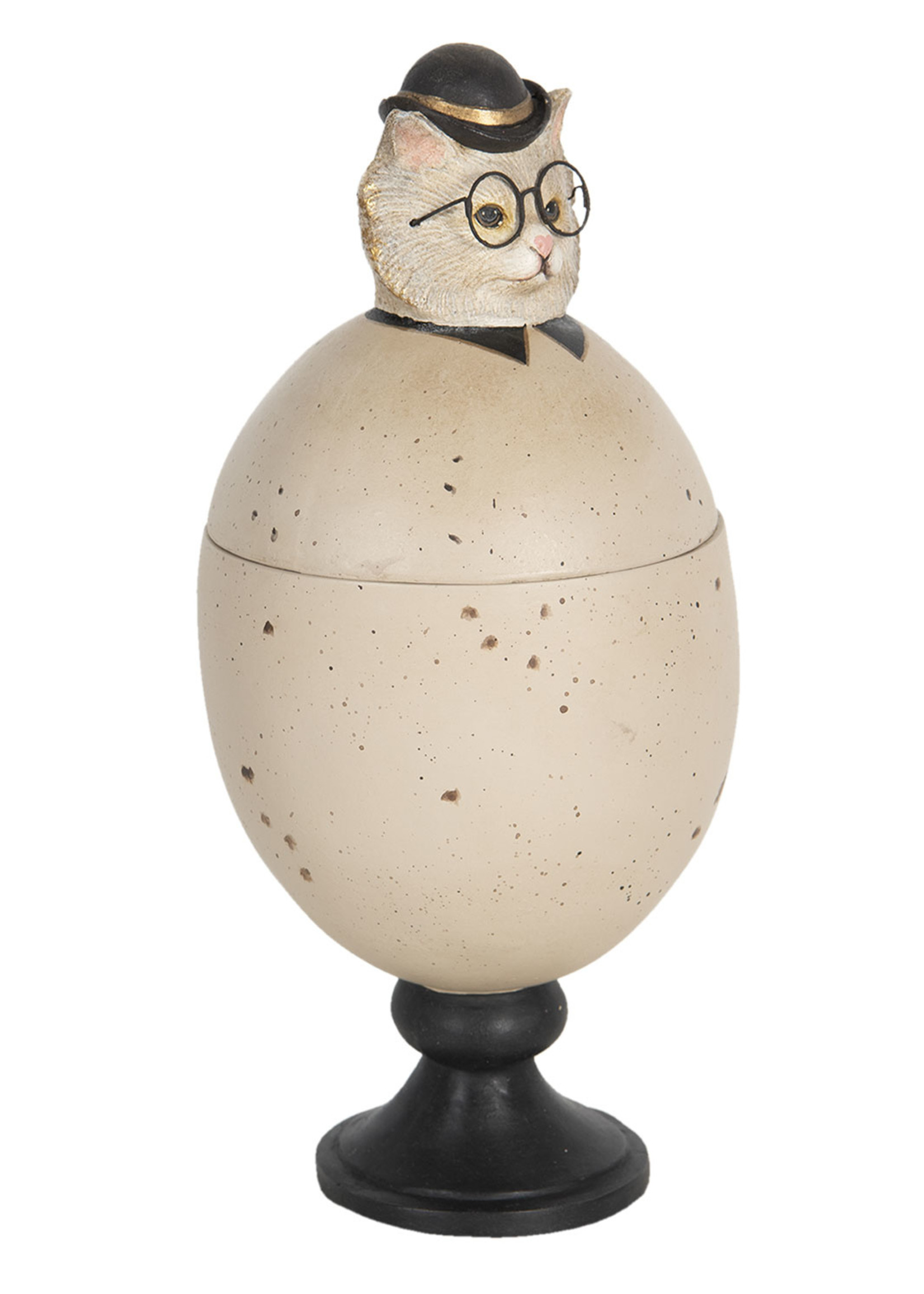 Clayre & Eef Décoration chat 13*13*27 cm 6PR3100