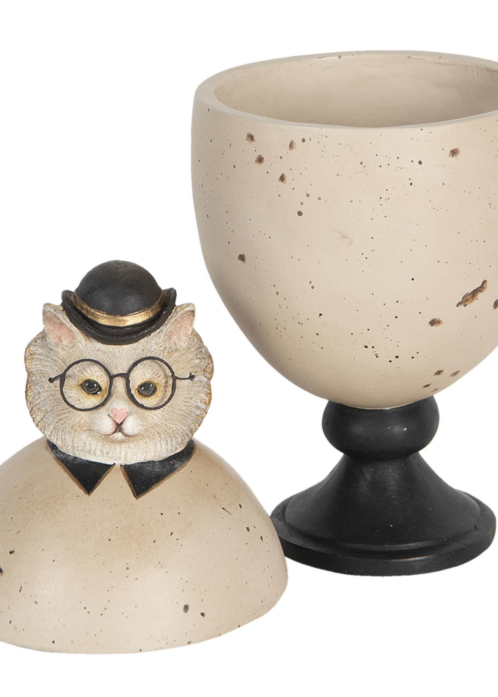 Clayre & Eef Decoratie kat 13*13*27 cm 6PR3100