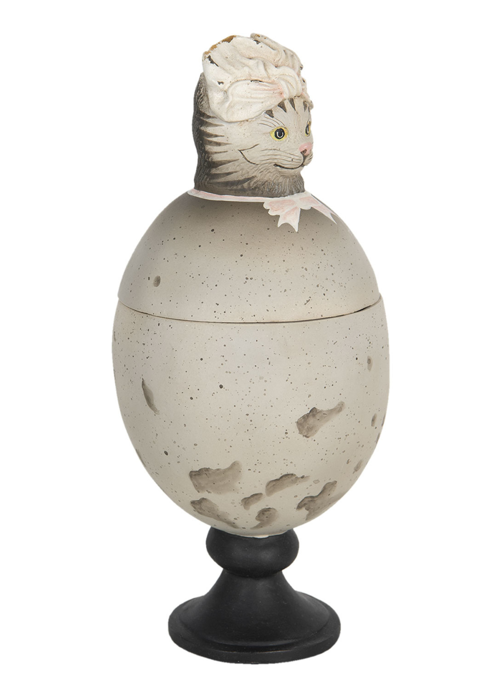 Clayre & Eef Décoration chat 13*13*28 cm 6PR3101