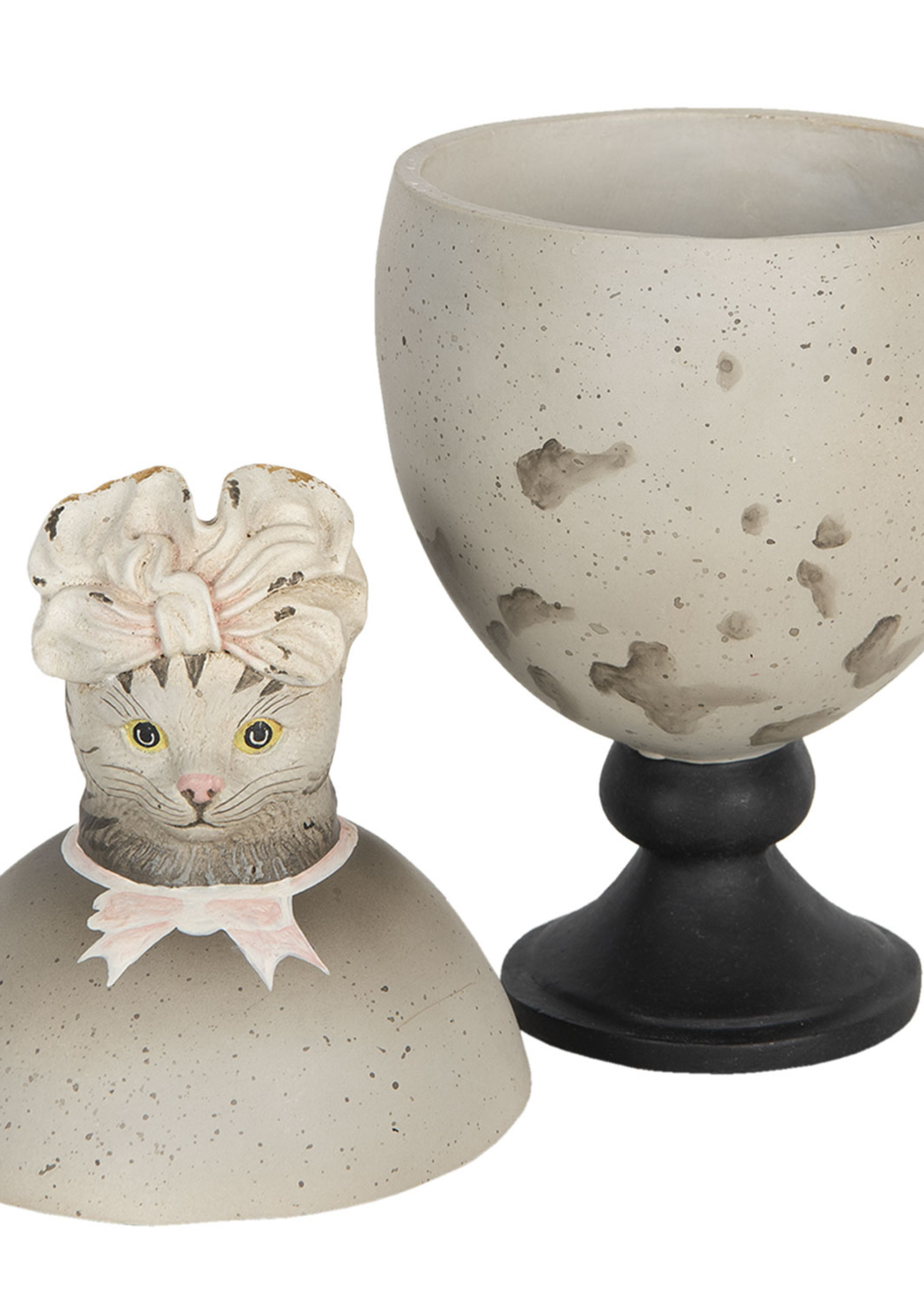 Clayre & Eef Decoratie kat 13*13*28 cm 6PR3101