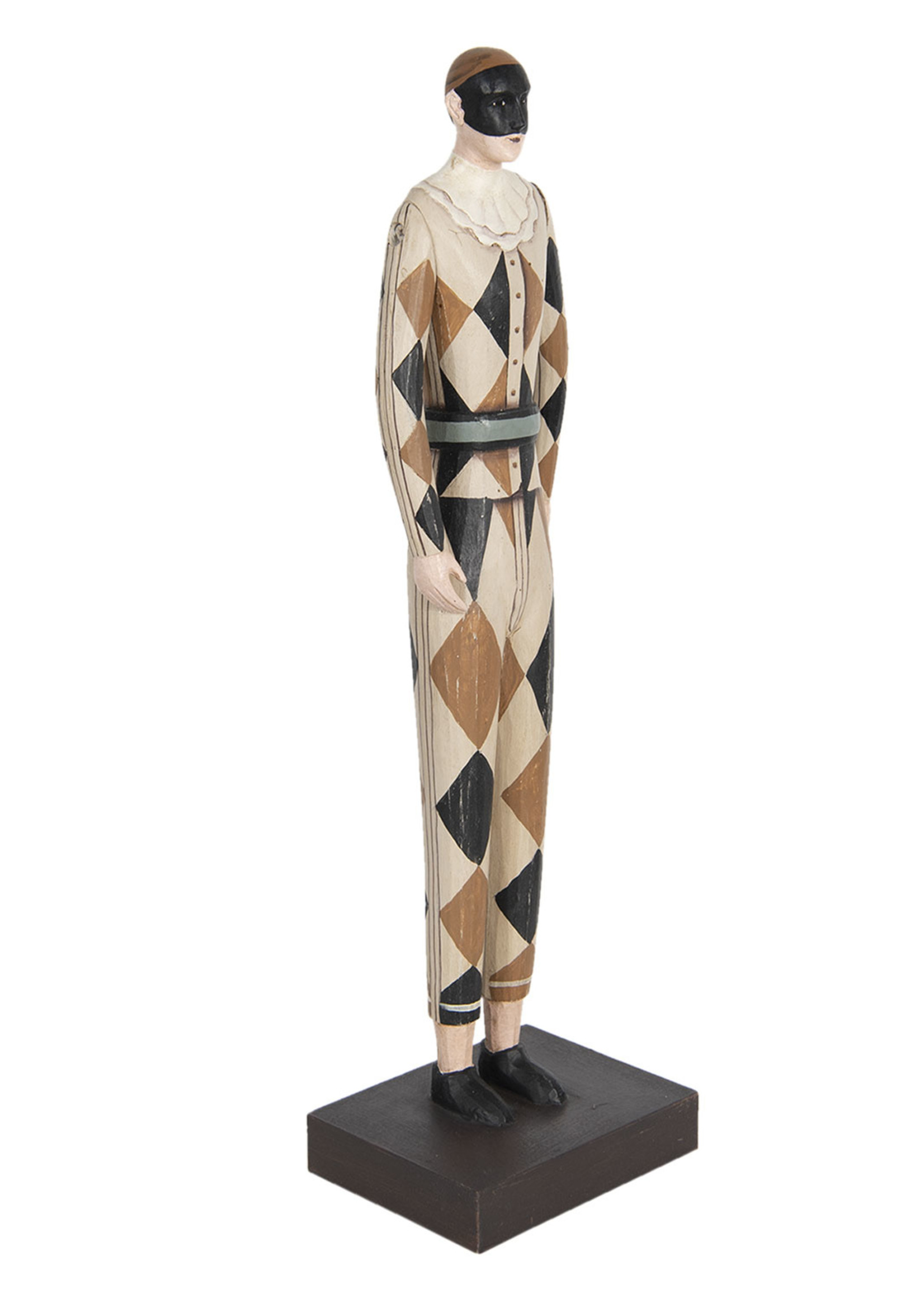 Clayre & Eef Decoratie harlekijn 13*10*45 cm 6PR3109